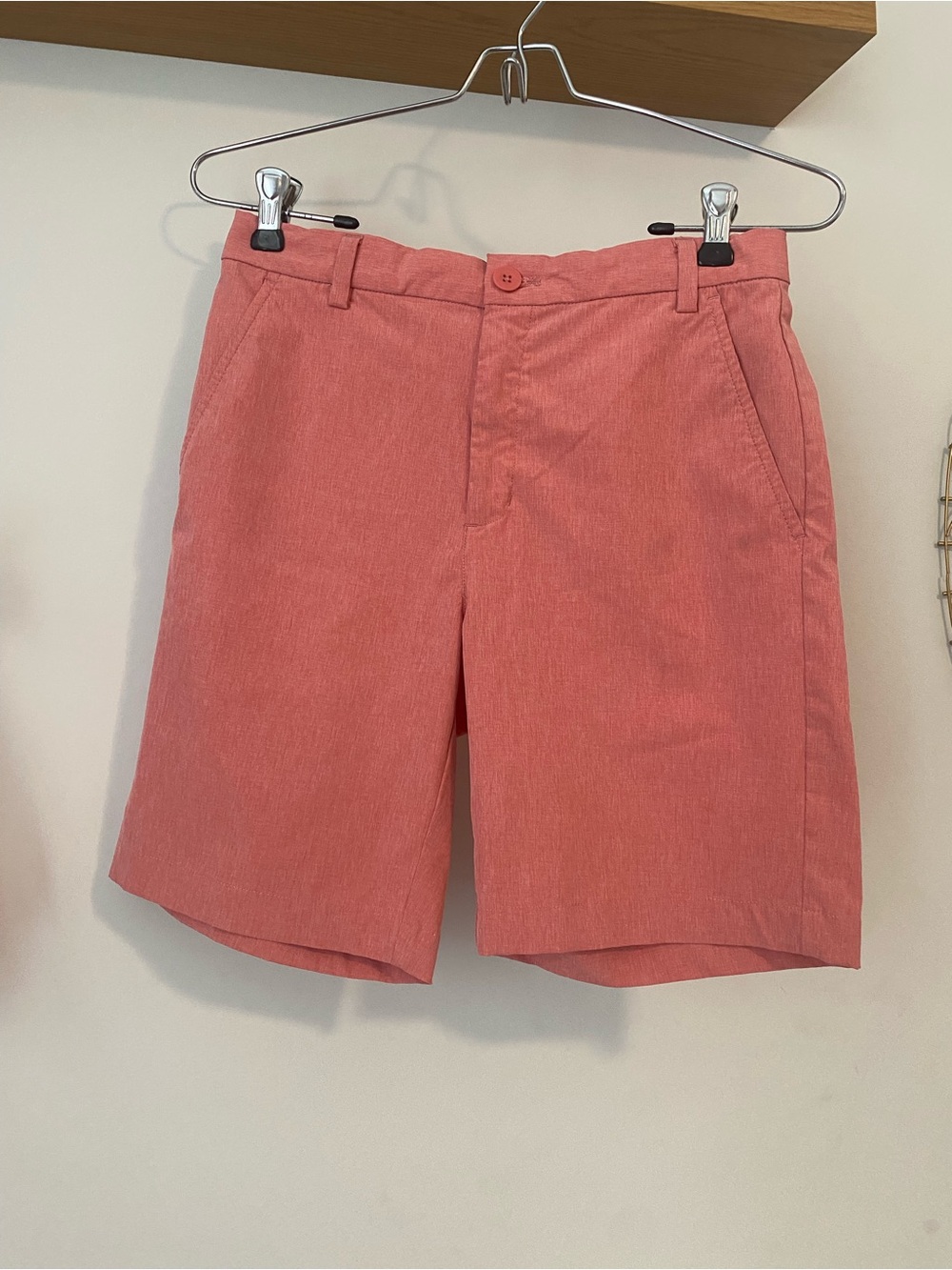 Vineyard Vines Performance Boys Shorts Pink Size 18